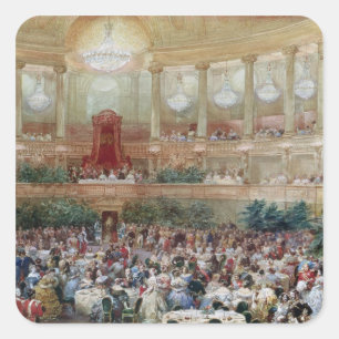 Dinner in the Salle des Spectacles at Square Sticker