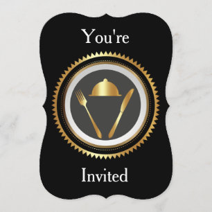 Dinner Invitation Blank Template