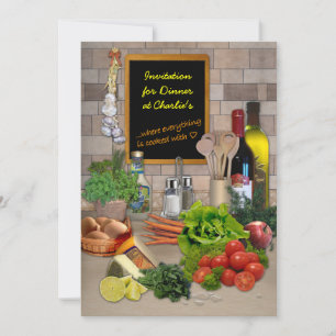 Dinner Invitation (customizable)