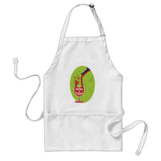 Dinner is Poured Apron