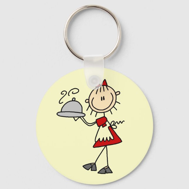 Dinner is Served Keychain (Front)