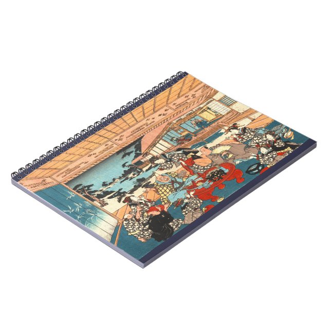 Dinner Party 1840 Notebook (Left Side)