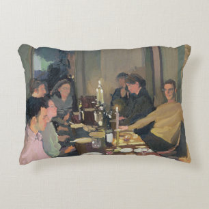 Dinner Party Accent Pillow