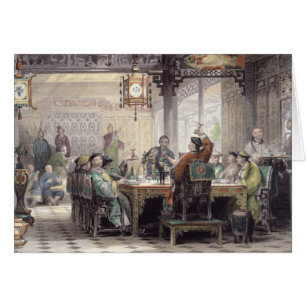 Dinner Party at a Mandarin's House, from 'China in