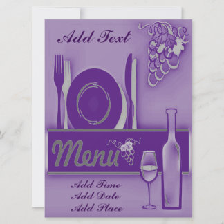 Dinner Party Initations Invitation