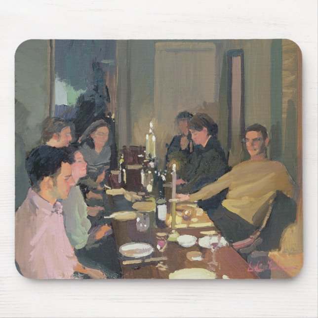 Dinner Party Mouse Pad (Front)