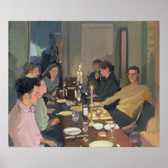 Dinner Party Poster (Front)