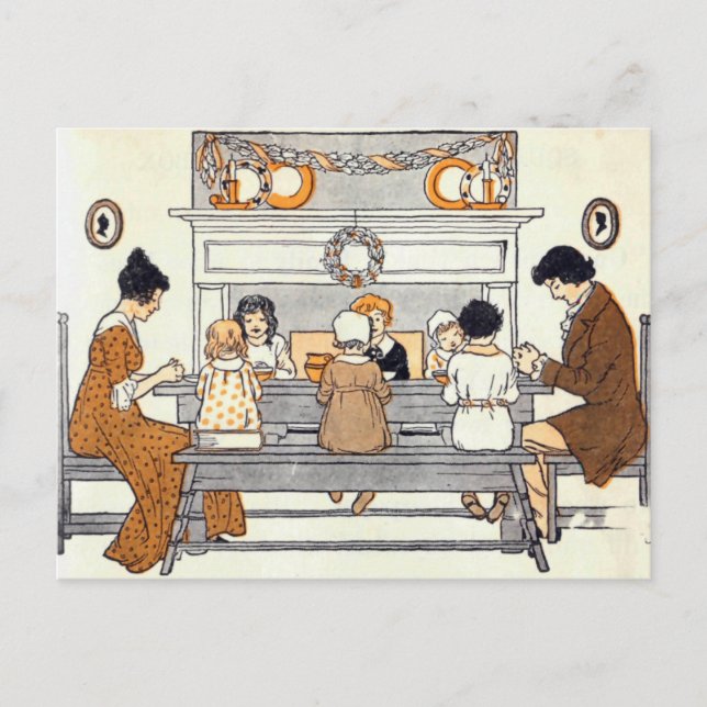 Dinner Prayer Postcard (Front)