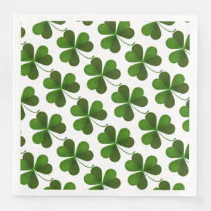 Dinner Size Paper Napkins-Saint Patrick's Napkin