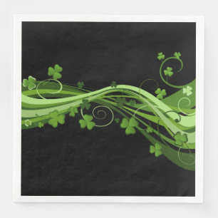 Dinner Size Paper Napkins-Saint Patrick's Napkin
