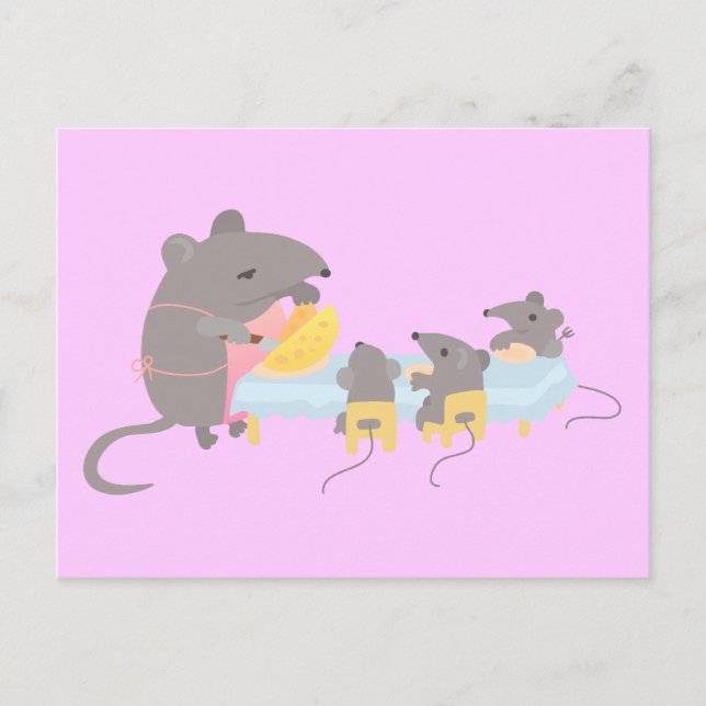 Dinner time postcard (Front)