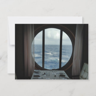 Dinner with an Ocean View Postcard