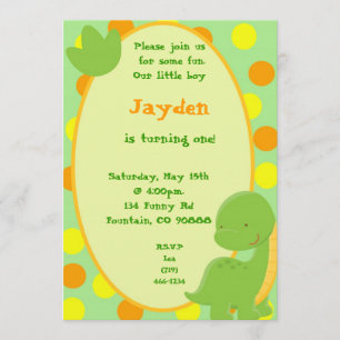 dino2, Please join us for some fun.Our little b... Invitation