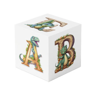 Dino Alphabet Adventure Cube : A,B,C,D,E