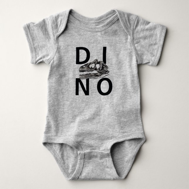 DINO - Baby Jersey Bodysuit (Front)