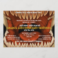 Dino Bite - Invitations Monstrous Dinosaur Party