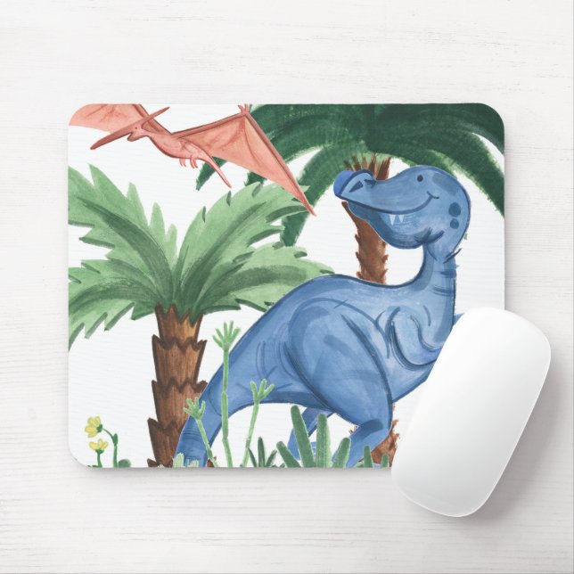 Dino Buddies I Mouse Pad (With Mouse)