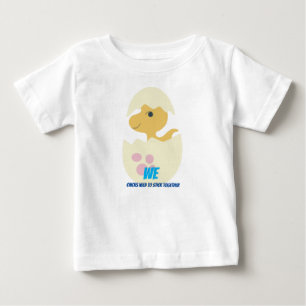 Dino Chick 2 Baby Fine Jersey T-Shirt