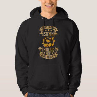 Dino Chicken Nugget Dinosaur Nugs Veggie Hoodie