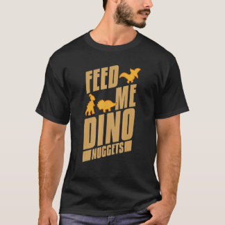 Dino Chicken Nugget Dinosaur Nugs Veggie   T-Shirt