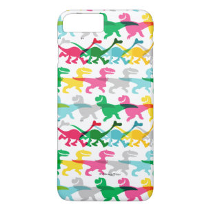 Dino Colour Pattern iPhone 8 Plus/7 Plus Case