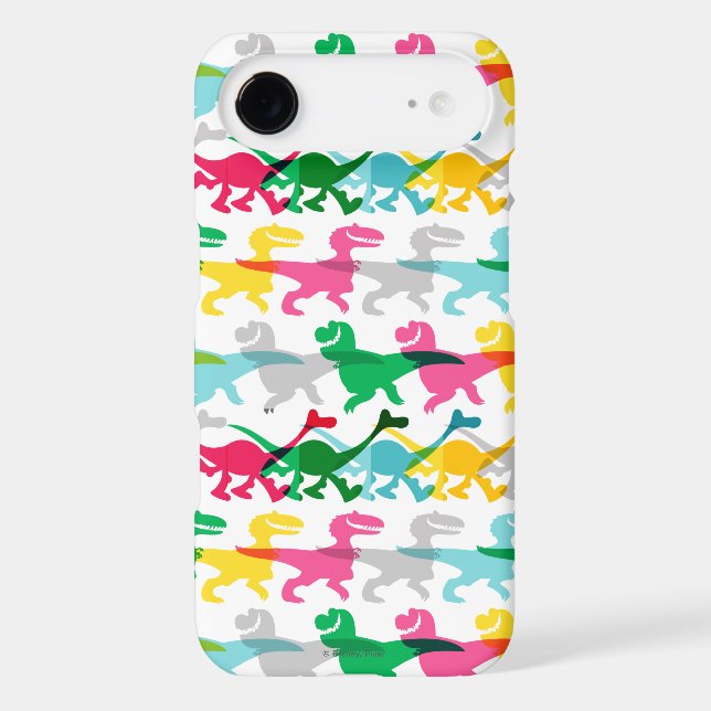 Dino Colour Pattern Case-Mate iPhone Case (Back)