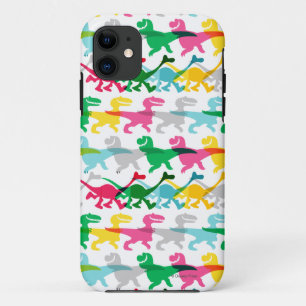Dino Colour Pattern iPhone 11 Case