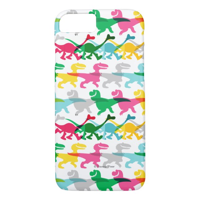 Dino Colour Pattern Case-Mate iPhone Case (Back)