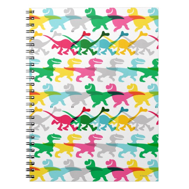 Dino Colour Pattern Notebook (Front)