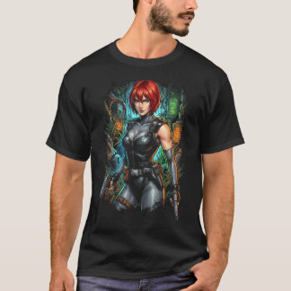 Dino Crisis Regina Survival Horror Heroine T-Shirt