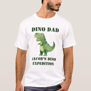 Dino Dad Shirt, Dinosaur Birthday Party  T-Shirt