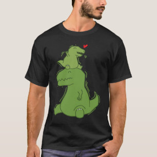 Dino Daddy with small Rex Dinosaur T-Shirt