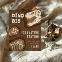 Dino Dig Dinosaur Excavation Station Party