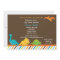 Dino Dinosaur Boys Baby Shower Invitation