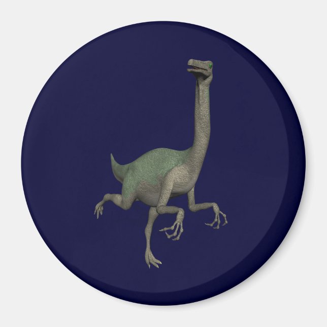 Dino Dinosaur Gallimimus Magnet (Front)