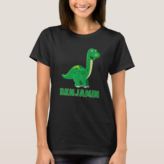 Dino dinosaur name Benjamin T-Shirt (Front)