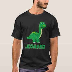 Dino dinosaur name Leonard T-Shirt