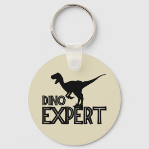 Dino Expert - Dinosaur Lovers Keychain
