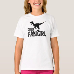 Dino Fangirl - Dinosaur Lover T-Shirt