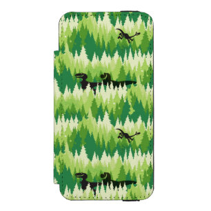 Dino Forest Pattern Incipio Watson™ iPhone 5 Wallet Case