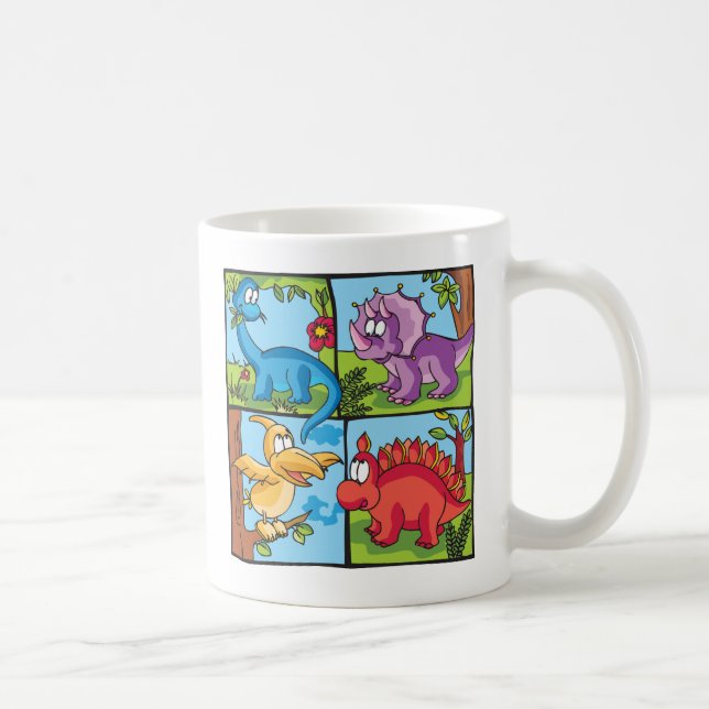 Dino Friends Coffee Mug (Right)