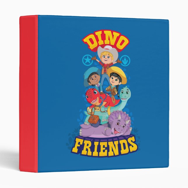 Dino Friends | Dino Ranch Binder (Front/Spine)