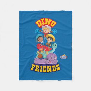 Dino Friends Dino Ranch Fleece Blanket