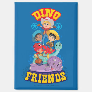 Dino Friends   Dino Ranch Magnet