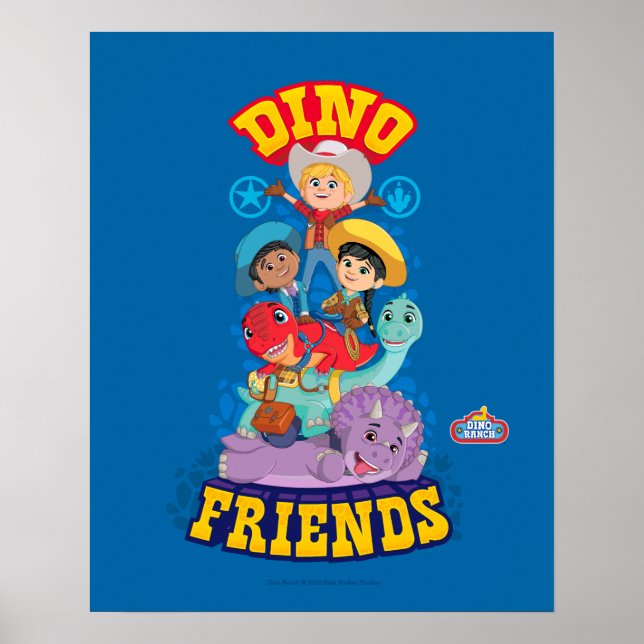 Dino Friends | Dino Ranch Poster (Front)