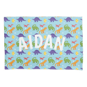 Dino Fun Kids Personalized Pillowcase