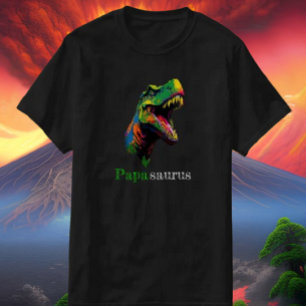 Dino Happy Dad T-Shirt