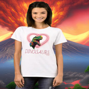 Dino Happy Love Dinosaurs T-Shirt