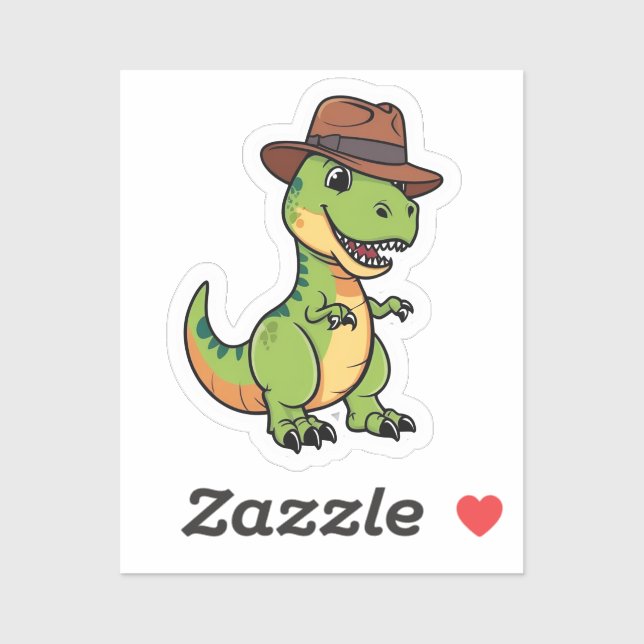 Dino in Disguise Sticker (Sheet)
