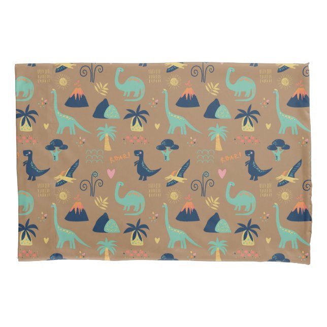 Dino Land Pillowcase (Front)